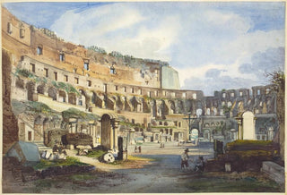 Ippolito Caffi - Interior of the Colosseum.webp