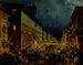 Abend in Rom - Ippolito Caffi — Ansicht des Kunstwerks