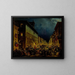 Abend in Rom - Ippolito Caffi — gerahmtes Bild an der Wand