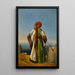 Der Tabakladen - Ippolito Caffi — gerahmtes Bild an der Wand