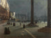 Venezia, vista del Molo di San Marco con la Riva degli Schiavoni al chiaro di luna - Ippolito Caffi — vista dell’opera