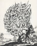 Blumenstrauß auf dem Rücken eines Händlers - Isaac Briot — Ansicht des Kunstwerks