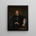 Edward Pierce - Isaac Fuller — gerahmtes Bild an der Wand