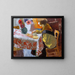 Kleinbild Frühstück - Isaac Grünewald — gerahmtes Bild an der Wand
