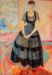 Mademoiselle S C - Isaac Grünewald — Ansicht des Kunstwerks