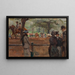 Eine gut gefüllte Tag in Rotten Row, Hyde Park, London - Isaac Israëls — gerahmtes Bild an der Wand