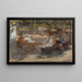 Kinder im Park - Isaac Israëls — gerahmtes Bild an der Wand