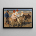Passeggiate con Asino sulla Spiaggia - Isaac Israëls — quadro incorniciato alla parete