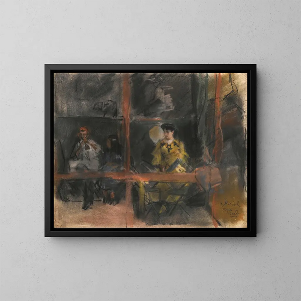 Fête de Montmartre - Isaac Israëls — gerahmtes Bild an der Wand