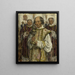 Prozession in der alt-katholischen Kirche von Den Haag - Isaac Israëls — gerahmtes Bild an der Wand