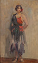 Junge stehende Mädchen - Isaac Israëls — Ansicht des Kunstwerks