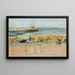 Spiaggia a Scheveningen - Isaac Israëls — quadro incorniciato alla parete