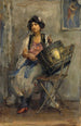 La donna battitrice - Isaac Israëls — vista dell’opera