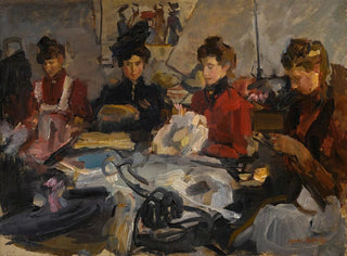 Isaac Israls - The milliners workshop.webp