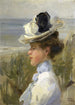 Jeune femme regardant la mer - Isaac Israëls — vista dell’opera