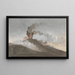 Der ausbrechende Vesuv - Isaac Weld — gerahmtes Bild an der Wand