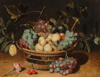 Isaak Soreau - Still life with grapes.webp