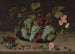 Nature morte con uva, fiori e bacche in una ciotola Wanli - Isaak Soreau — vista dell’opera