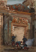 Ruinen des Salons im Mars im Palast von Saint-Cloud im Jahr 1871 - Isidore Pils — Ansicht des Kunstwerks