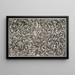 Ornament mit Liebenden - Israhel van Meckenem — gerahmtes Bild an der Wand