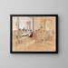 Couturières - Italico Brass — quadro incorniciato alla parete