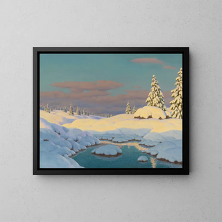 Ivan Fedorovich Choultse - Winter Landscape.webp