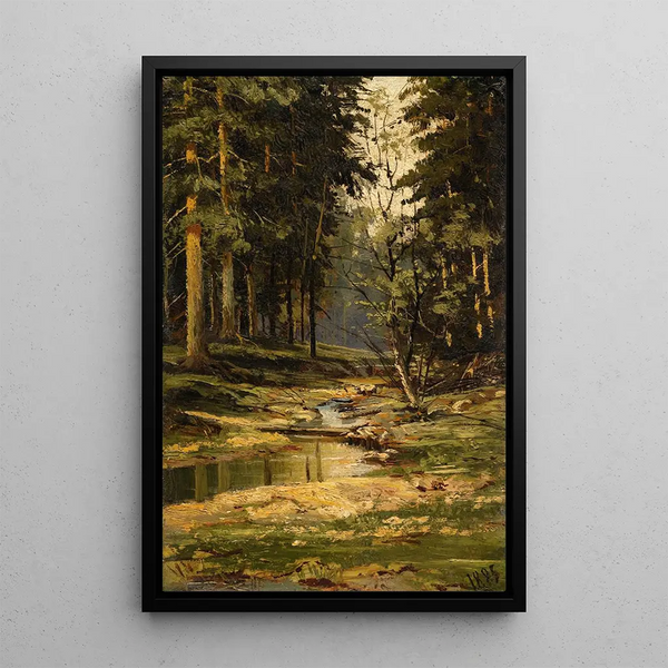 Ivan Ivanovich Shishkin - Forest Brook.webp