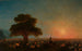 Hirten mit einer Schafherde - Ivan Konstantinovich Aivazovsky — Ansicht des Kunstwerks