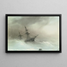 Nave in un mare tempestoso - Ivan Konstantinovich Aivazovsky — quadro incorniciato alla parete
