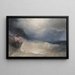 Der Überlebende - Ivan Konstantinovich Aivazovsky — gerahmtes Bild an der Wand