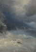 Die Sturm am Kap Aya - Ivan Konstantinovich Aivazovsky — Ansicht des Kunstwerks