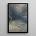 Die Sturm am Kap Aya - Ivan Konstantinovich Aivazovsky — gerahmtes Bild an der Wand