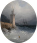Ansicht der Amalfiküste - Ivan Konstantinovich Aivazovsky — Ansicht des Kunstwerks