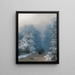 Winterlandschaft - Ivan Konstantinovich Aivazovsky — gerahmtes Bild an der Wand