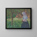 Ragazza in costume folkloristico - Ivan Rabuzin — quadro incorniciato alla parete