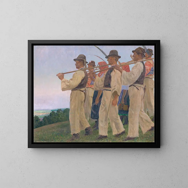 Kosciuszko - Ivan Rabuzin — gerahmtes Bild an der Wand