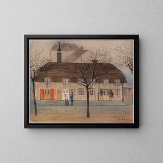 Ivar Arosenius - ServantGirl and Policeman.webp
