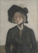 L'épouse de l'artiste, Eva - Ivar Arosenius — Ansicht des Kunstwerks
