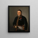 Portrait des Generalinspektors A. F. Goudriaan - Izaak Schouman — gerahmtes Bild an der Wand
