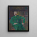 Portrait von Tor Hedberg - J. A. G. Acke — gerahmtes Bild an der Wand