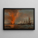 Lissa-Schlachtbild - J.C.B. Prittner — gerahmtes Bild an der Wand
