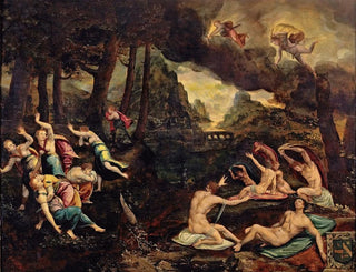 J Charbonnier - Apollo And Artemis Killing The Children Of Niobe.webp