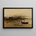 Rivage mit Cottages - J H Anderson — gerahmtes Bild an der Wand