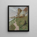 sulla collina del monastero dei Premonstratensi - Jacek Malczewski — quadro incorniciato alla parete