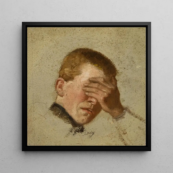 Jacek Malczewski - Boy covering his eyes.webp