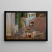 Geschirr in Wielgie - Jacek Malczewski — gerahmtes Bild an der Wand