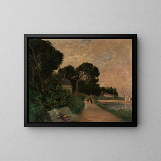 Jacek Malczewski - Landscape with a Palace.webp
