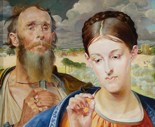 Jacek Malczewski - Music  left wing of the triptych.webp