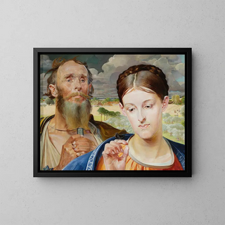 Jacek Malczewski - Music  left wing of the triptych.webp