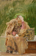 Vieil homme à un puits - Jacek Malczewski — vista dell’opera